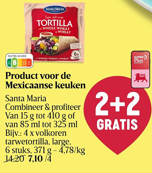 Product voor de Mexicaanse keuken