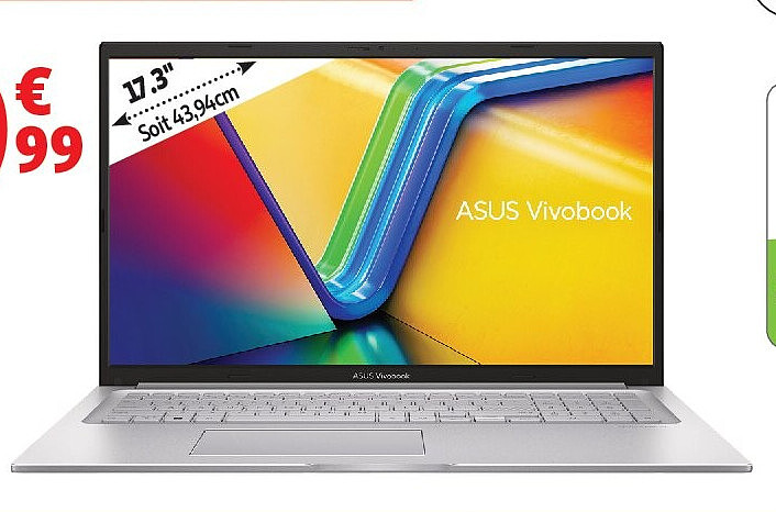 Ordinateur portable 17,3 pouces X1704VA-AU969W