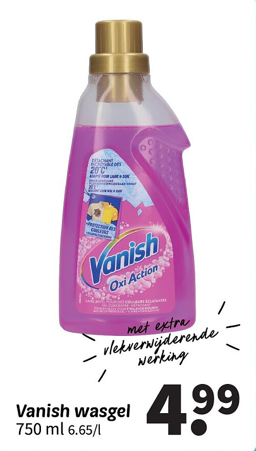 Vanish wasgel