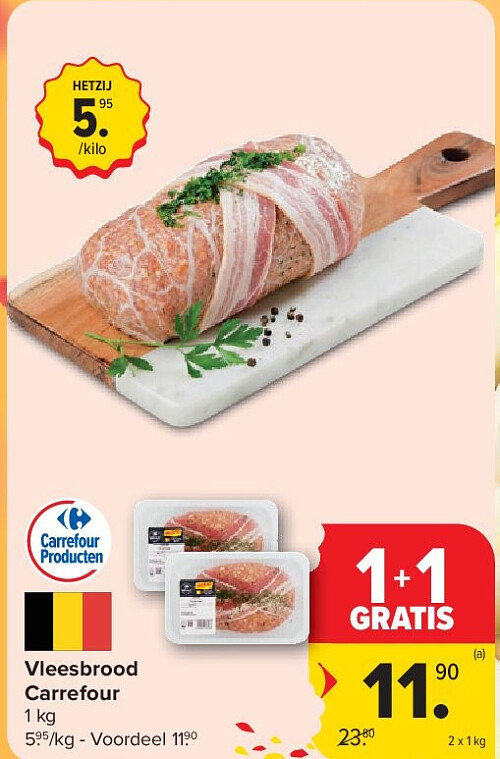 Vleesbrood Carrefour