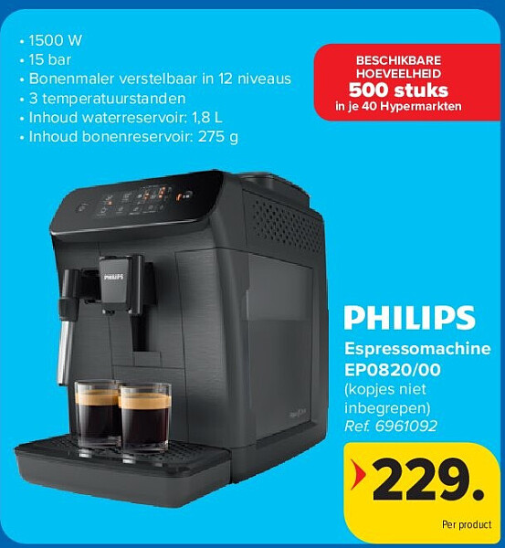 Espressomachine EP0820/00