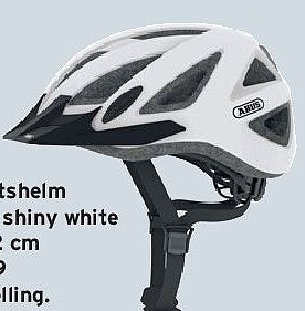 Abus fietshelm CityPro shiny white M 48-52 cm
