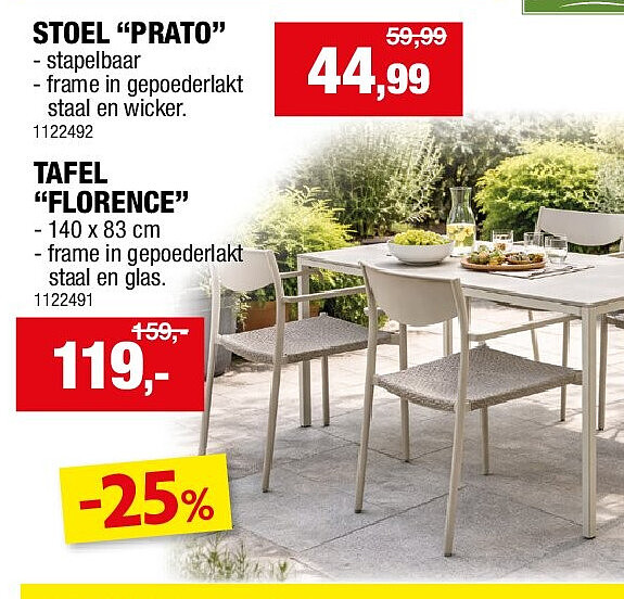 STOEL “PRATO”