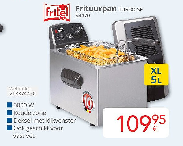 Frituurpan TURBO SF
