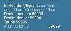 7/8-jeans – model E