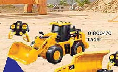 Radiobestuurde bouwmachines Lader