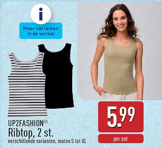 Ribtop, 2st.