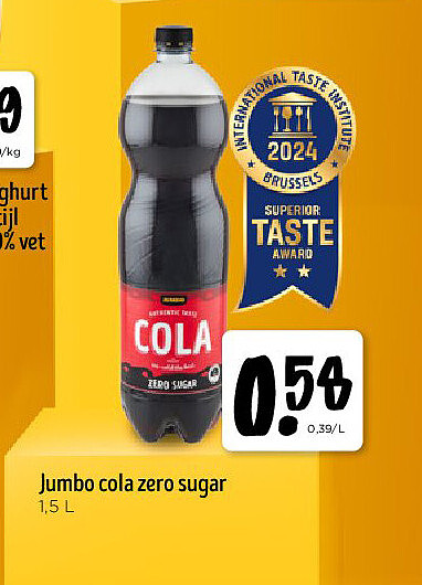 Jumbo cola zero sugar
