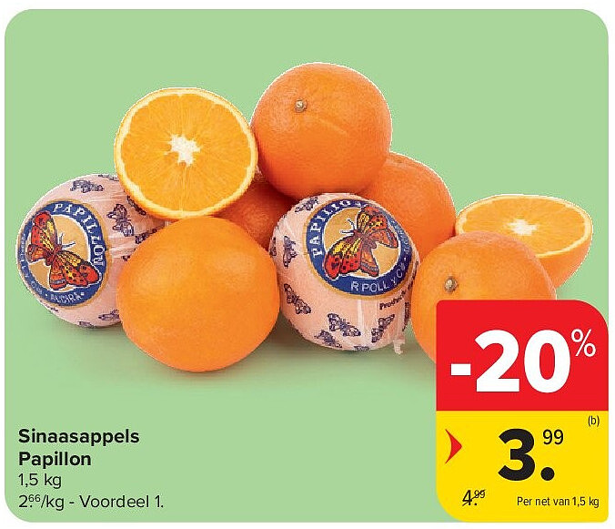 Sinaasappels Papillon