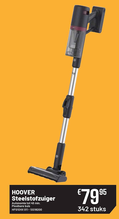 HOOVER Steelstofzuiger