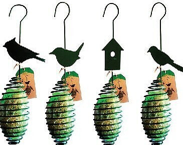 Distributeur sur ressort pour oiseaux RIGA