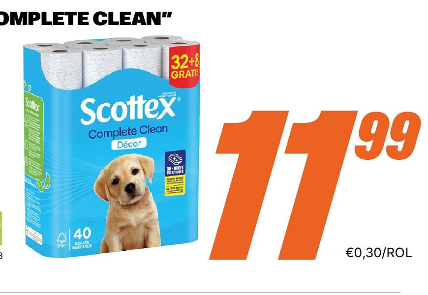 Toiletpapier Complete Clean