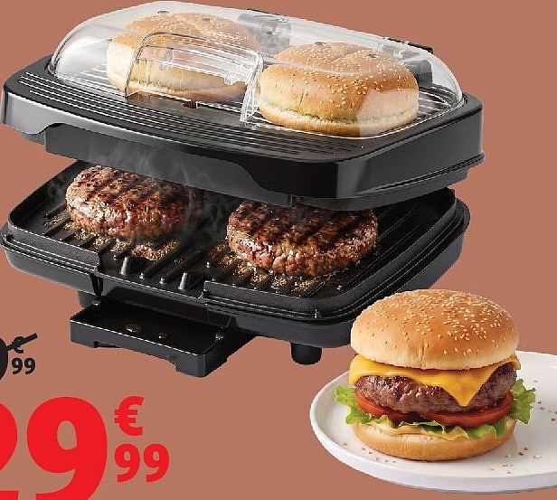Grill à hamburger KBURGER