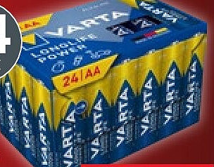 Alkaline-Batterien AA oder AAA Longlife Power