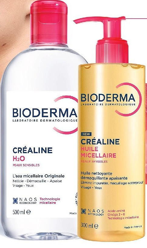 Bioderma Créaline gamme hygiène