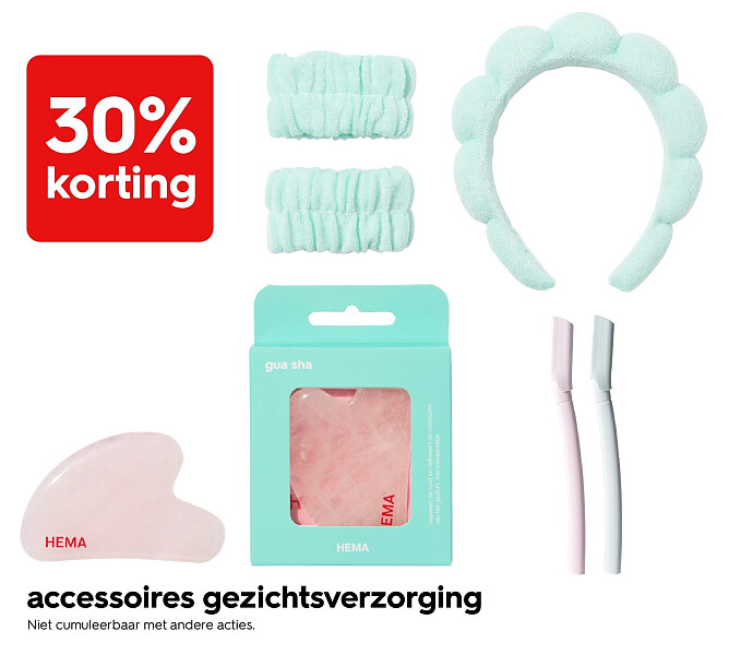 accessoires gezichtsverzorging