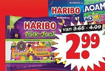 Haribo of Maoam uitdeelzak