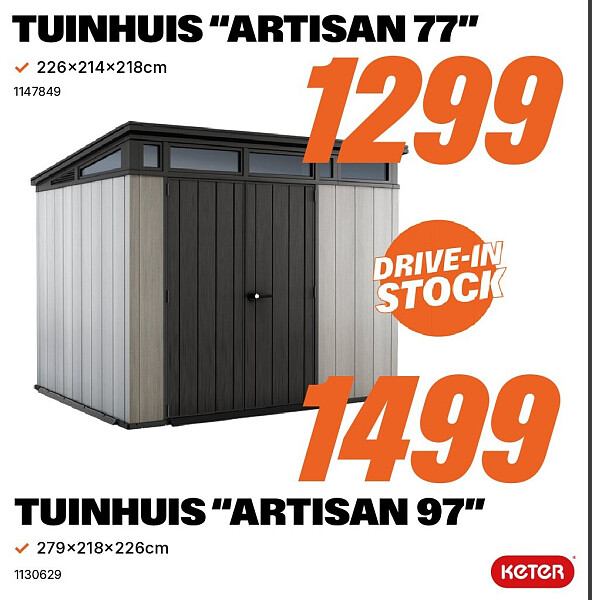 TUINHUIS “ARTISAN 77”