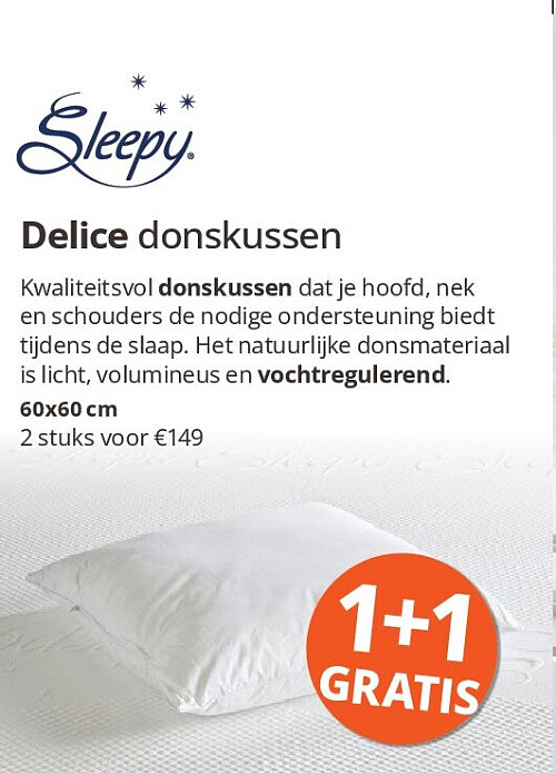 Delice donskussen