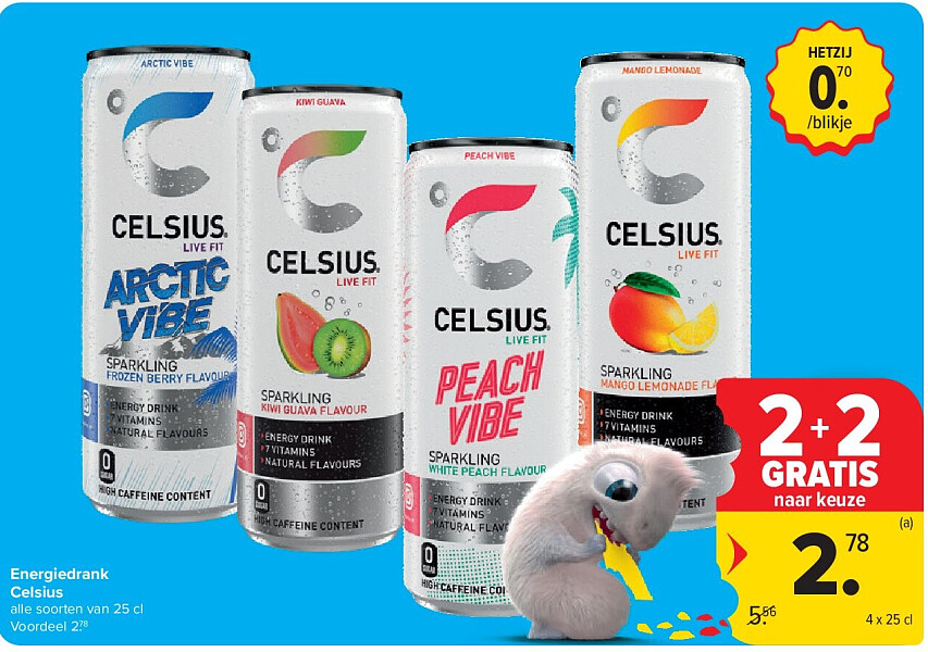 Energiedrank Celsius