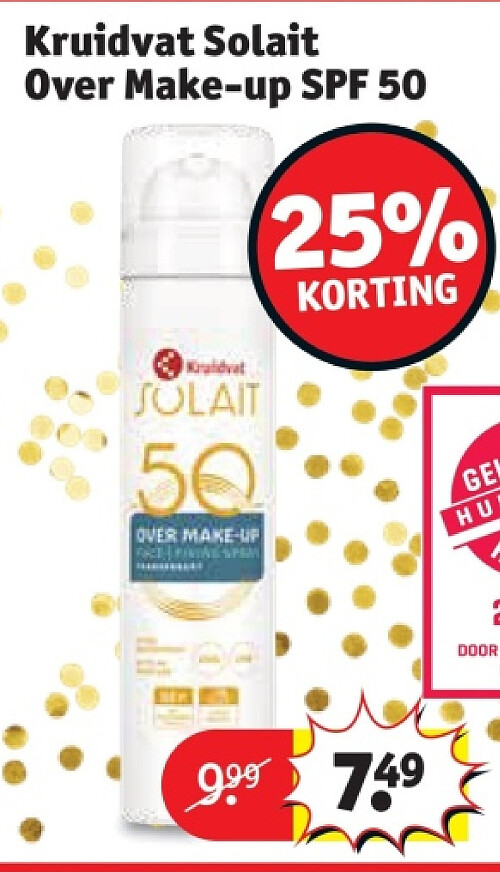 Kruidvat Solait Over Make-up SPF 50