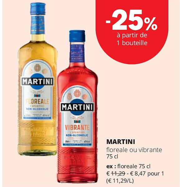 MARTINI fl oreale 75 cl