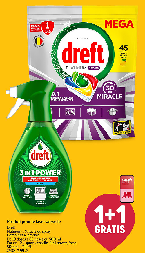 Produit pour le lave-vaisselle