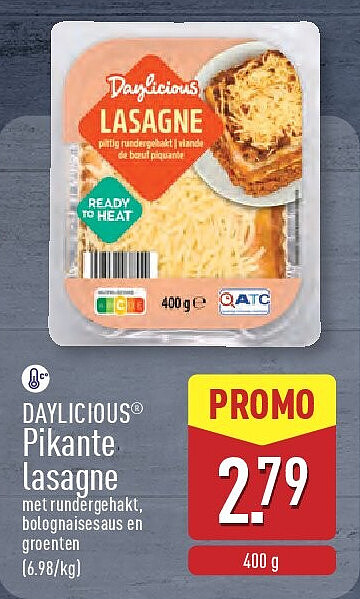 Pikante lasagne