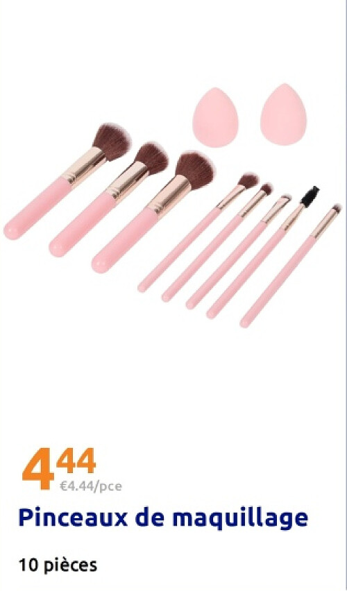 Pinceaux de maquillage