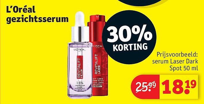 L’Oréal gezichtsserum