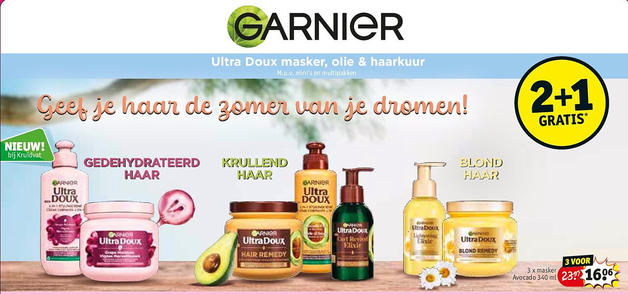 3 x masker Avocado 340 ml