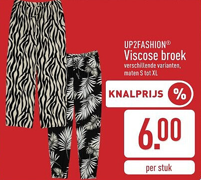 Viscose broek