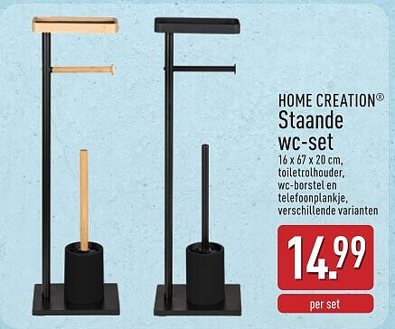 Staande wc-set