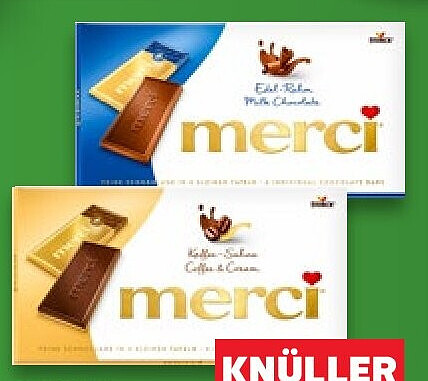 STORCK Merci-Täfelchen