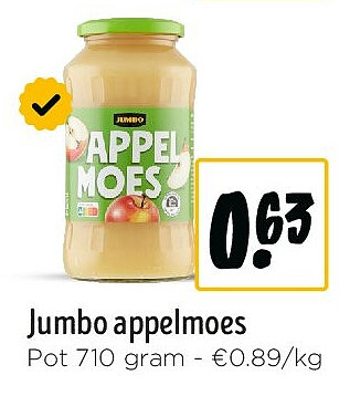 Jumbo appelmoes