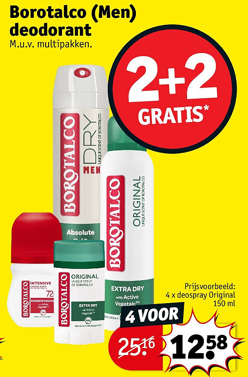 Borotalco (Men) deodorant