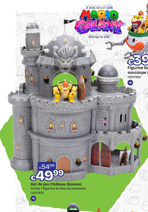 Playset Castle Bowser