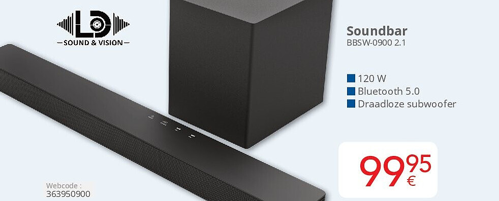 Soundbar BBSW-0900 2.1