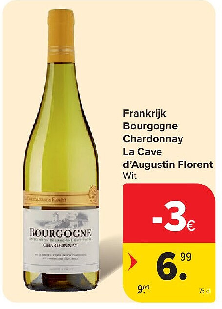 Frankrijk Bourgogne Chardonnay La Cave d’Augustin Florent