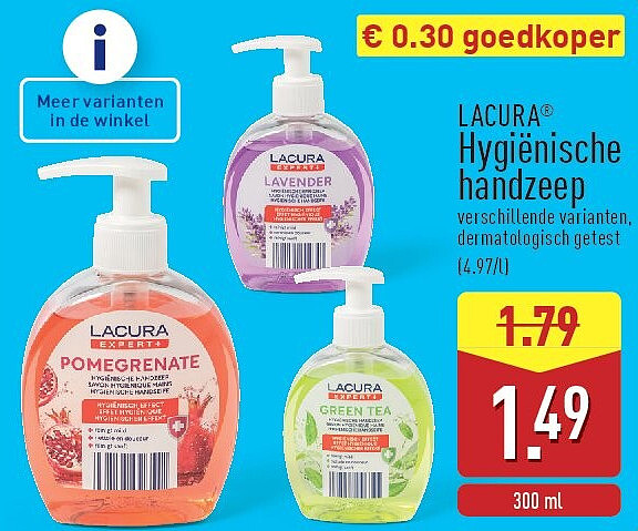 Hygiënische handzeep