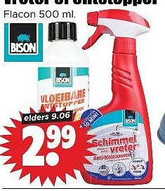 Bison schimmelvreter of ontstopper