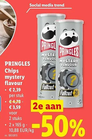 Chips mystery flavour