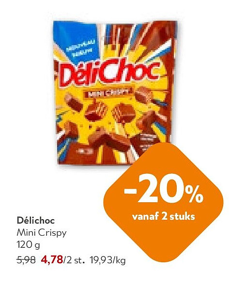 Délichoс Mini Crispy 120 g