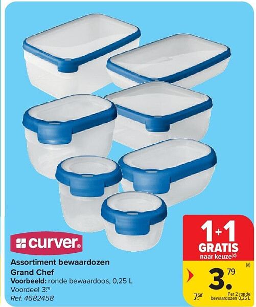 Assortiment bewaardozen Grand Chef
