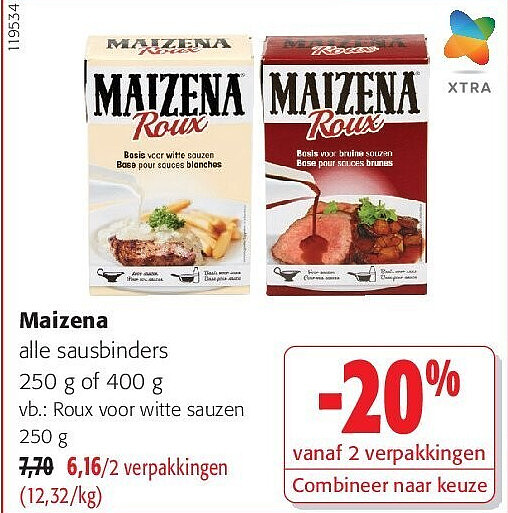 Maizena Roux voor witte sauzen 250 g