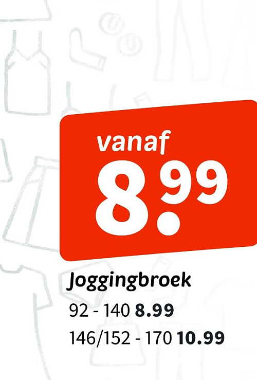 Joggingbroek 146/152 - 170