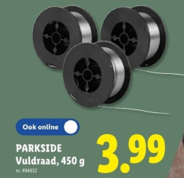 Vuldraad, 450 g
