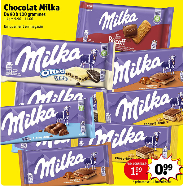 Chocolat Milka