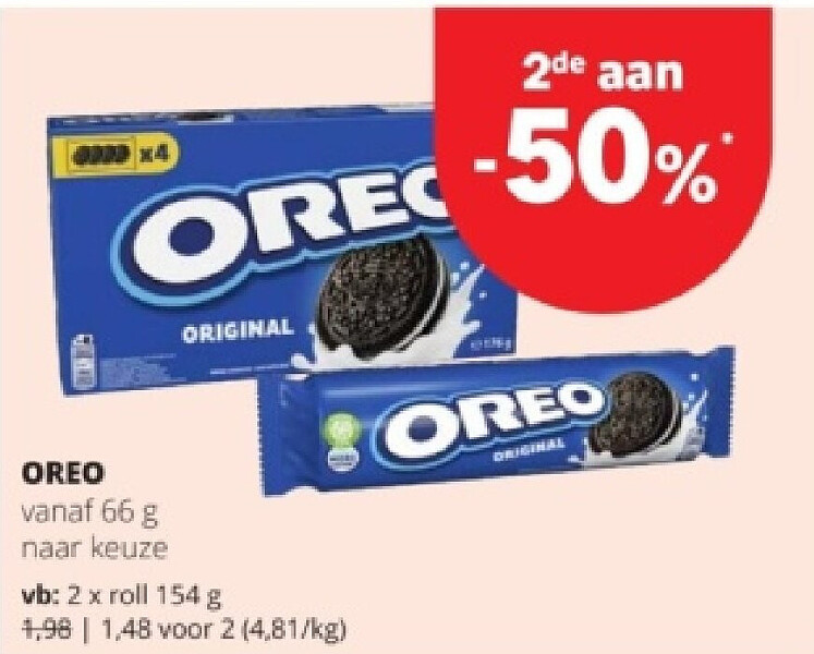 OREO roll 154 g