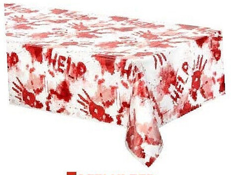 Tafelkleed Bloody Hands